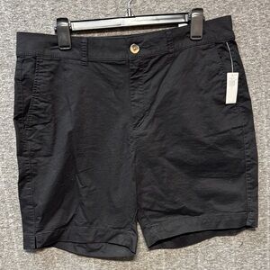 Old Navy Women's Black 7in Bermuda Shorts